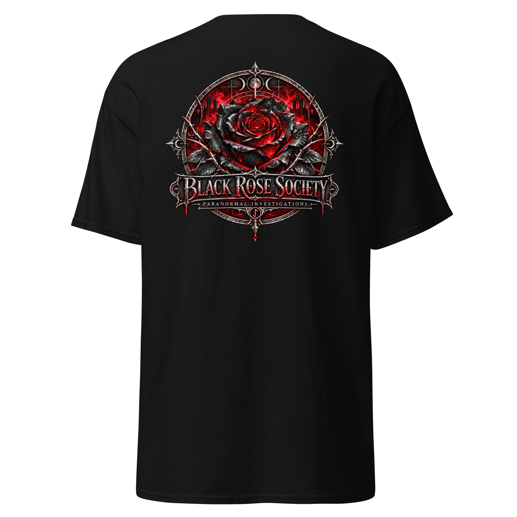 Black Rose Society Gildan Tee - Image 2
