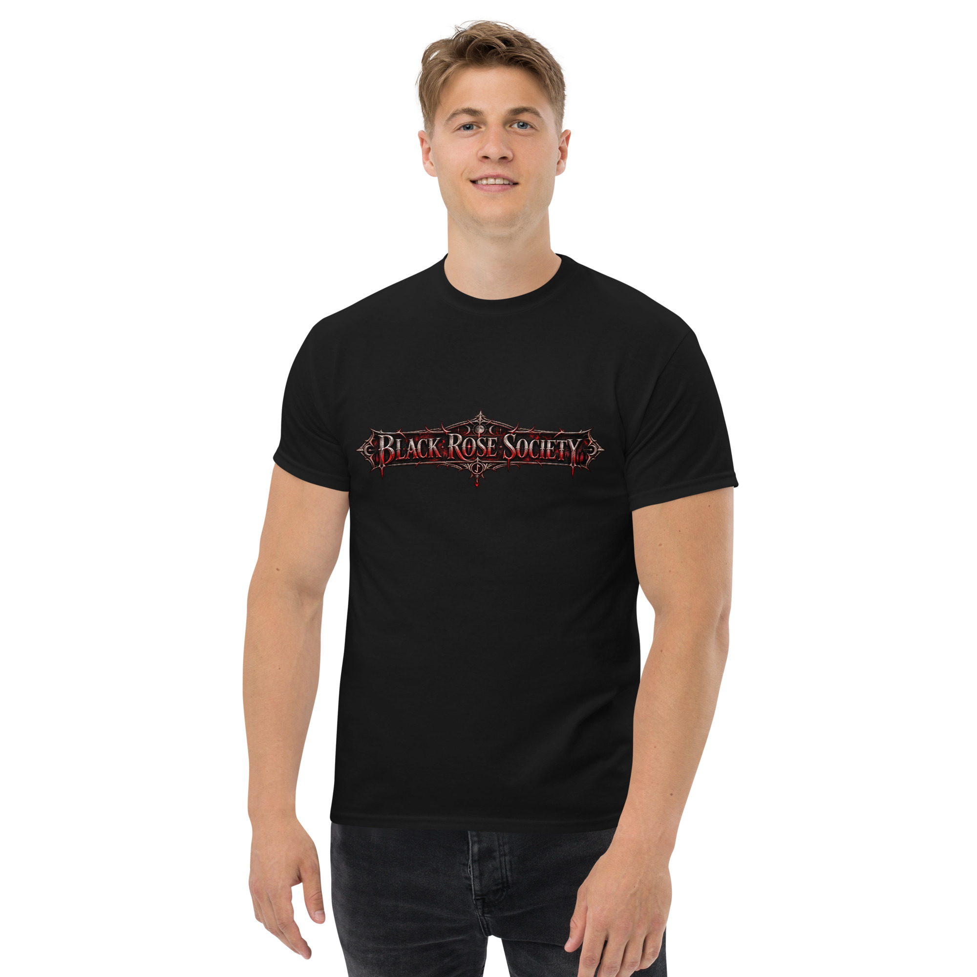 Black Rose Society Gildan Tee - Image 7