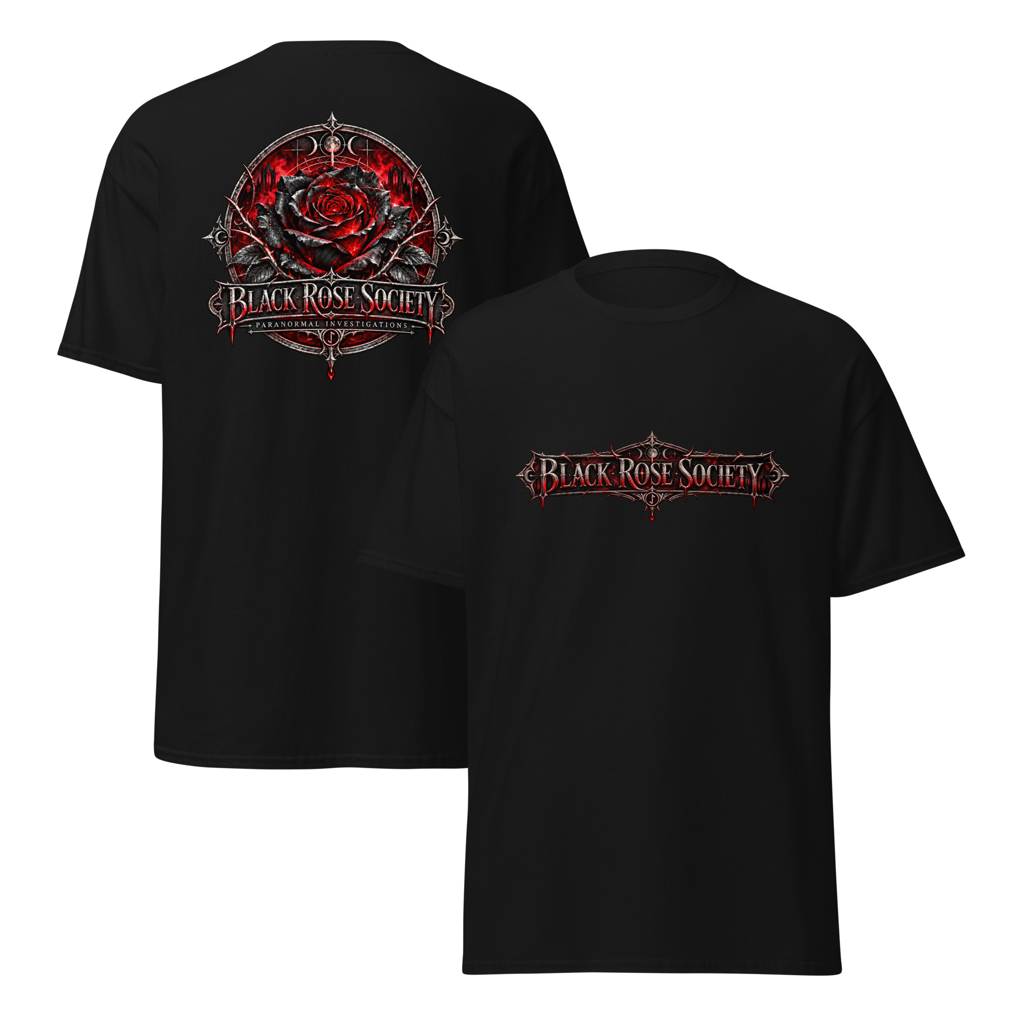 Black Rose Society Gildan Tee