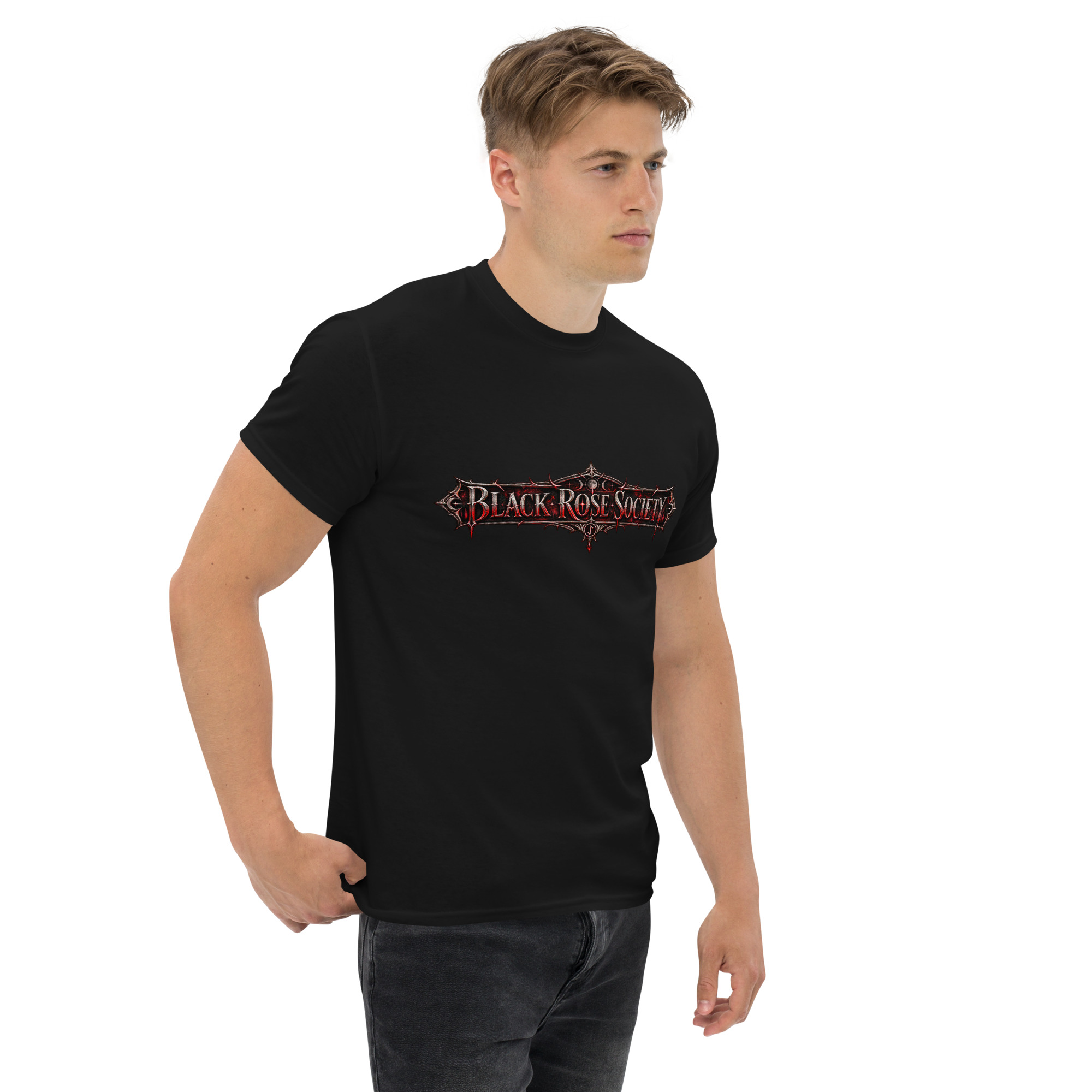 Black Rose Society Gildan Tee - Image 8